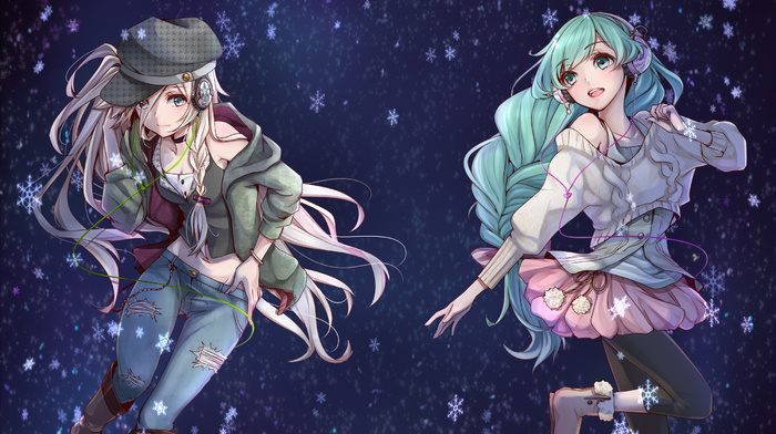 Hatsune Miku, anime, Vocaloid, ia vocaloid