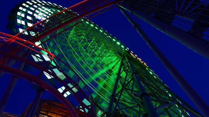 3D, Ferris wheel