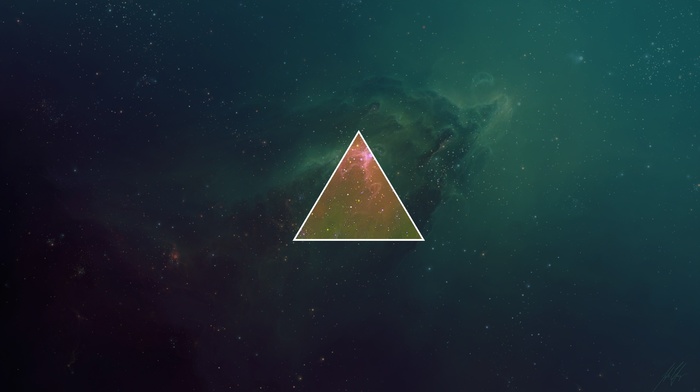 triangle, TylerCreatesWorlds, sky, hipster photography, space, minimalism