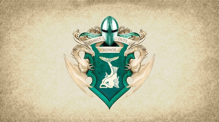 artwork, paper, House Tully, coats of arms, sigils, crest, Game of Thrones