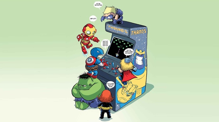 humor, The Avengers, artwork
