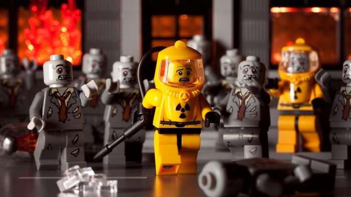 LEGO, humor, zombies