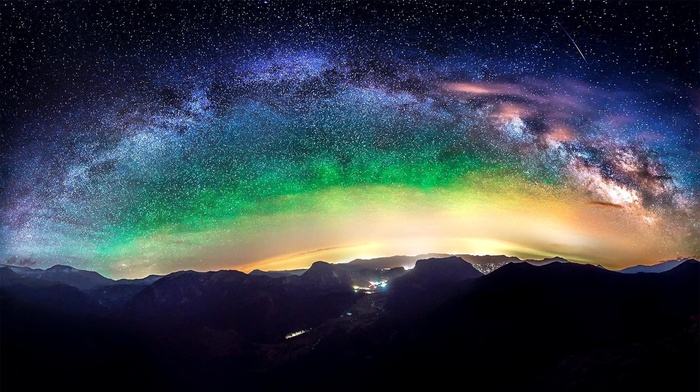 Rocky Mountain National Park, stars, sky