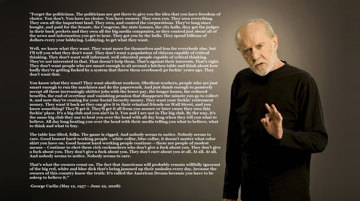 quote, George Carlin