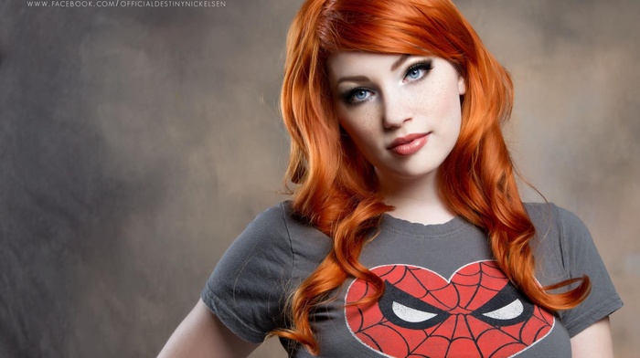 Destiny Nickelsen, redhead