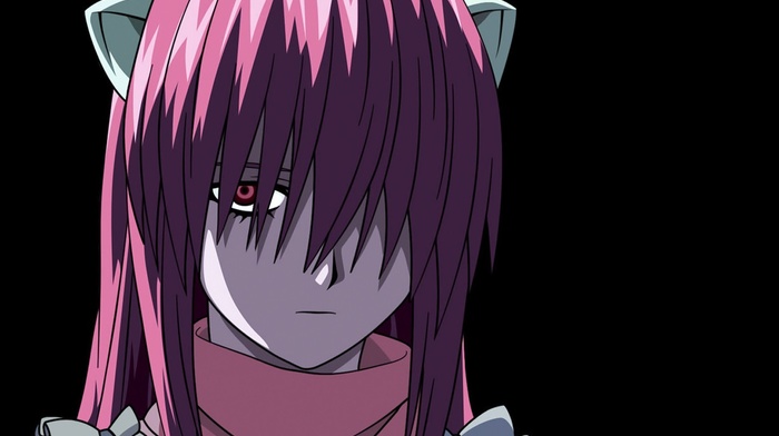 anime girls, Lucy, Elfen Lied, pink hair, anime