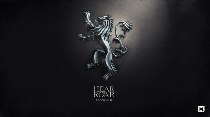 House Lannister, digital art, a song of ice and fire, Game of Thrones, sigils