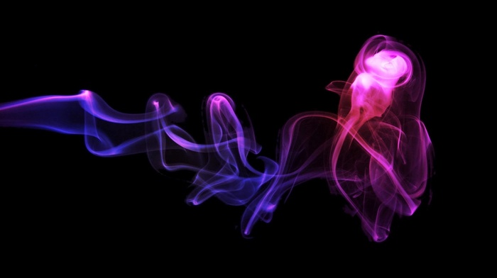 abstract, colorful, smoke