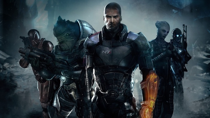 Mass Effect, Commander Shepard, Mass Effect 2, Mass Effect 3, video games