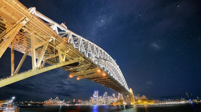 sky, building, HDR, bridge