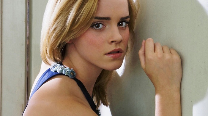 brown eyes, actress, blonde, girl, Emma Watson