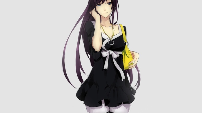 Senjougahara Hitagi, monogatari series, anime, anime girls