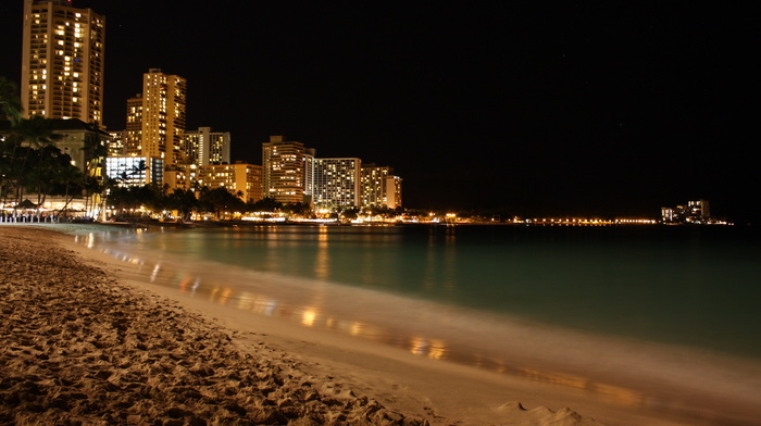 night, cities