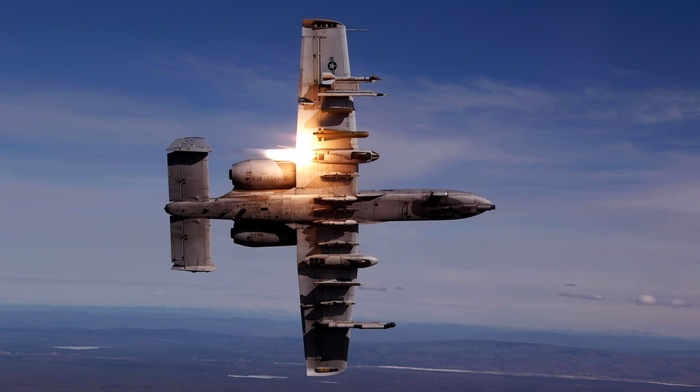 A10, jet fighter, aircraft, Warthog, airplane