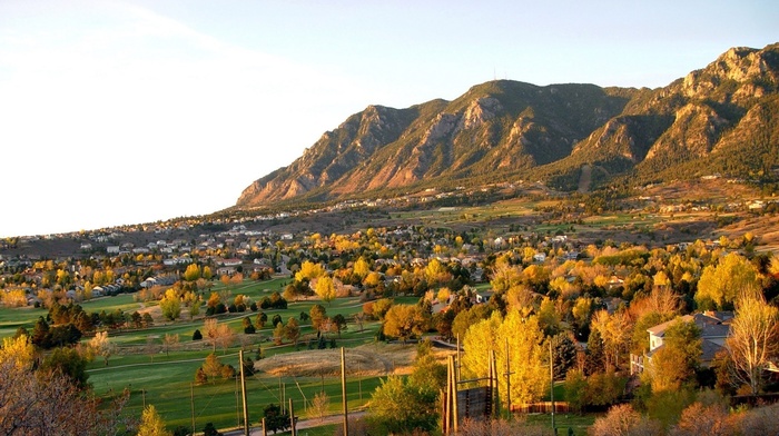 mountain, nature, autumn