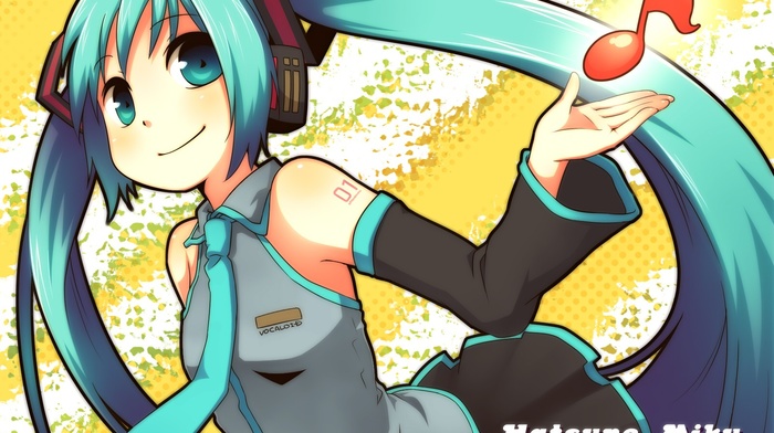 Vocaloid, anime, anime girls, Hatsune Miku