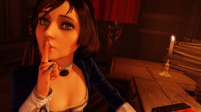 BioShock Infinite, BioShock, blue eyes, elizabeth bioshock