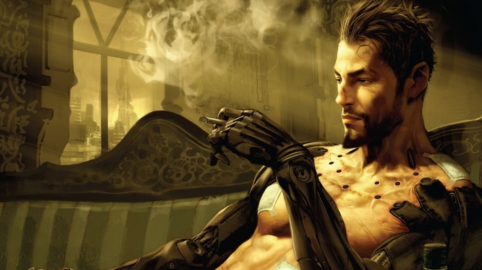 Adam Jensen, video games, Deus Ex Human Revolution