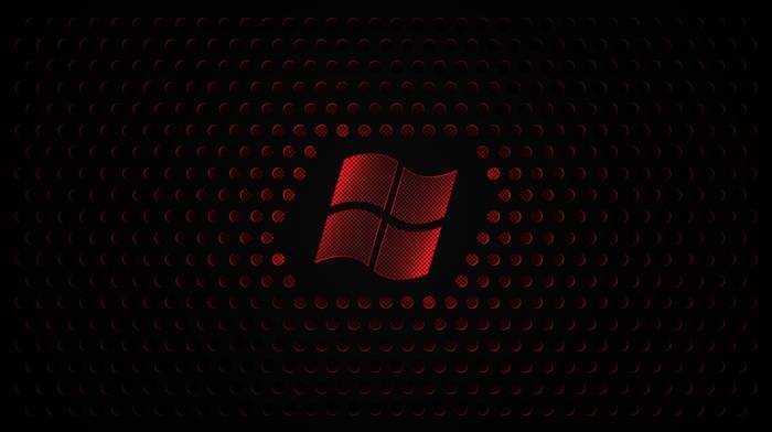 red, Windows 7, Microsoft Windows, black