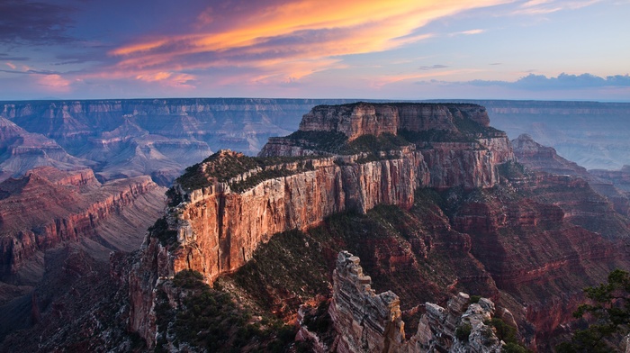 landscape, mountain, Grand Canyon