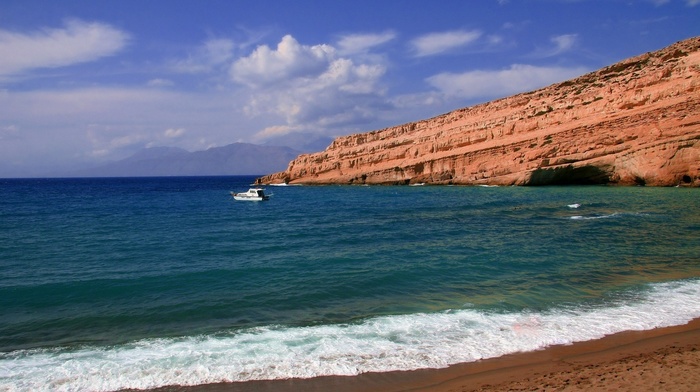 sea, nature, bay