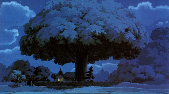 fantasy art, Studio Ghibli, Totoro, anime