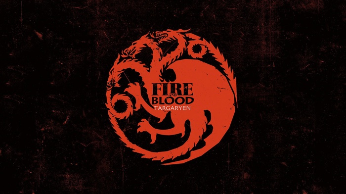 dragon, a song of ice and fire, House Targaryen, grunge, anime, sigils, Game of Thrones