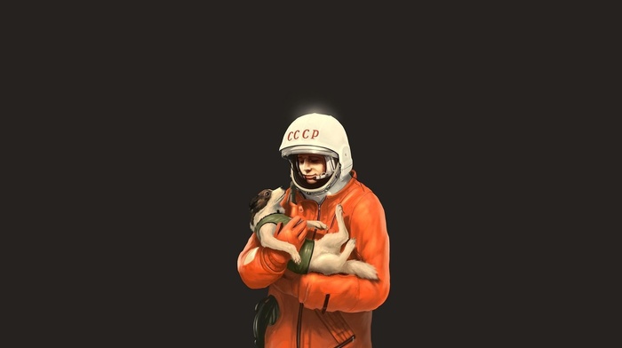 Laika, Yuri Gagarin, russian, astronaut