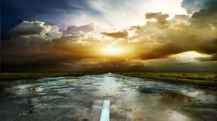 road, landscape