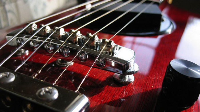 macro, tree, guitar, music