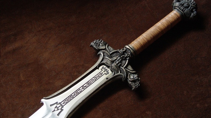 sword, gun