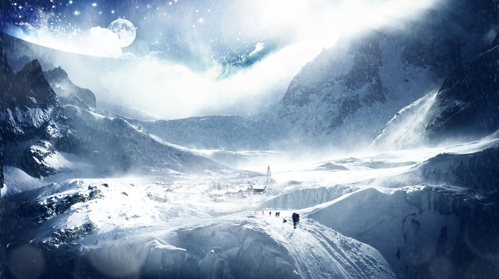 digital art, winter