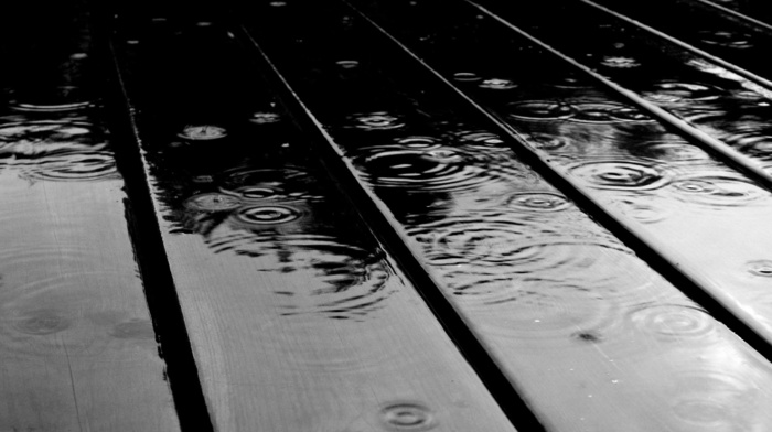 board, drops, macro, rain, water