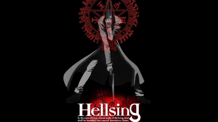 Alexander Andersong, Hellsing, anime, bayonette, priest