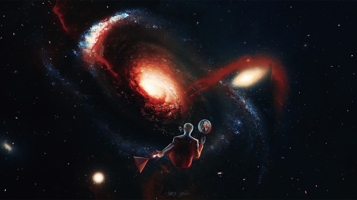 space, fantasy art, artwork