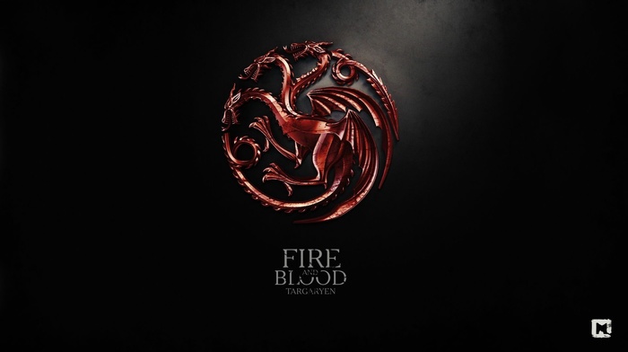 sigils, House Targaryen, digital art, a song of ice and fire, Game of Thrones