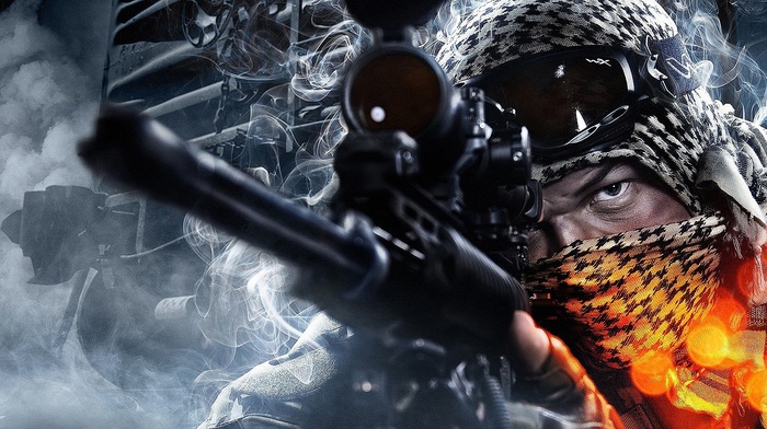 Battlefield 3, sniper rifle