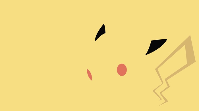 minimalism, Pikachu