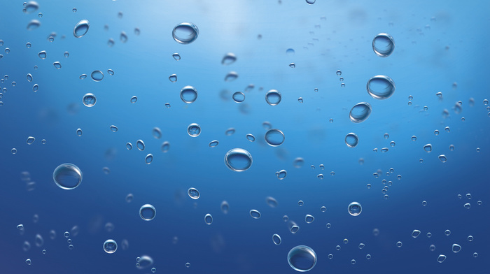 water, drops, sea, minimalism, underwater, bubbles, ocean