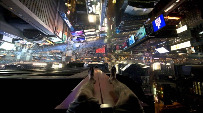 New York City, Times Square, heights, point of view