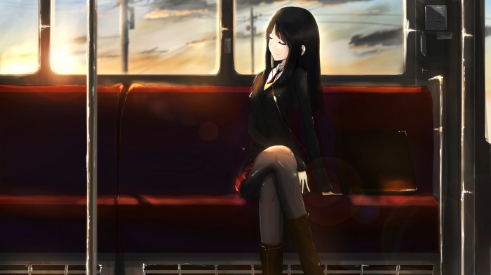 anime girls, anime