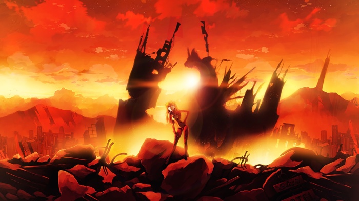 Asuka Langley Soryu, anime, Neon Genesis Evangelion