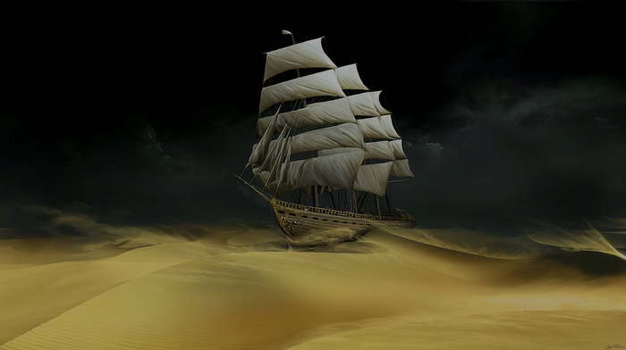boat, sand, Tintin
