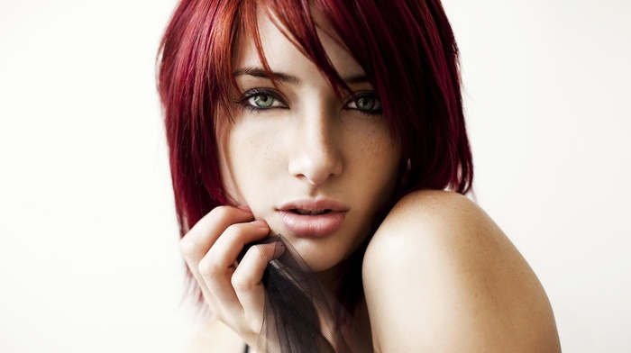 girl, redhead