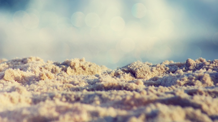 sand, anime, sea