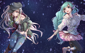 Hatsune Miku, anime, Vocaloid, IA Vocaloid