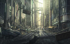 apocalyptic, Fallout 3, artwork, video games