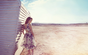 girl, Adela Capova, sand, photography