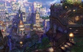 architecture, anime