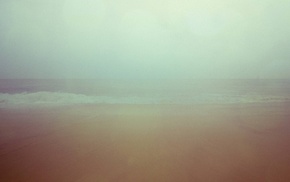mist, beach